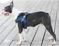 HKM-318291 Adjustable Pet Chest Harness and Leash Set - Comfortable Flying Woven Fabric, Scalable Design