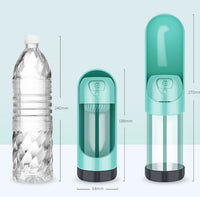 HKM-259795 Travel-Friendly Dog Water Cup with Special Valve - 300ml, BPA-Free, and Dishwasher Safe