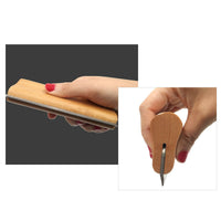 HKM-066387 Pet Hair Removal Comb - Stainless Steel and Wood Design, Available in Three Sizes