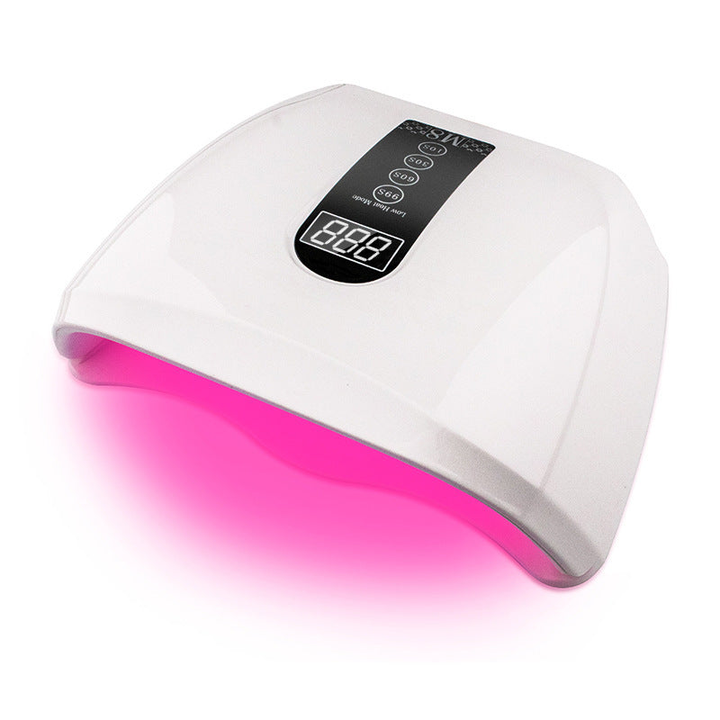 HKM-926995 Two-Handed LED Nail Phototherapy Light Therapy Machine - 96W with 48 Beads - Features 365 & 405 nm Wavelengths