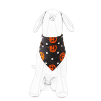 HKM-879827 Halloween Pet Saliva Towel - Casual Style for Pet Care and Festive Fun