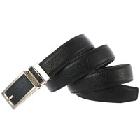 HKM-676435 Automatic Buckle Fashion Ratchet Leather Belt - Model LY33-32322-5