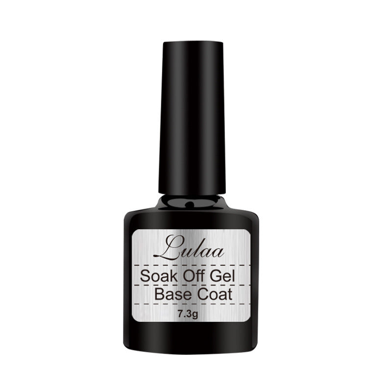 HKM-056915 Clear Waterproof Nail Polish Base Oil Reinforcement Glue - 7.5ml Sealing Layer for All Skin Types