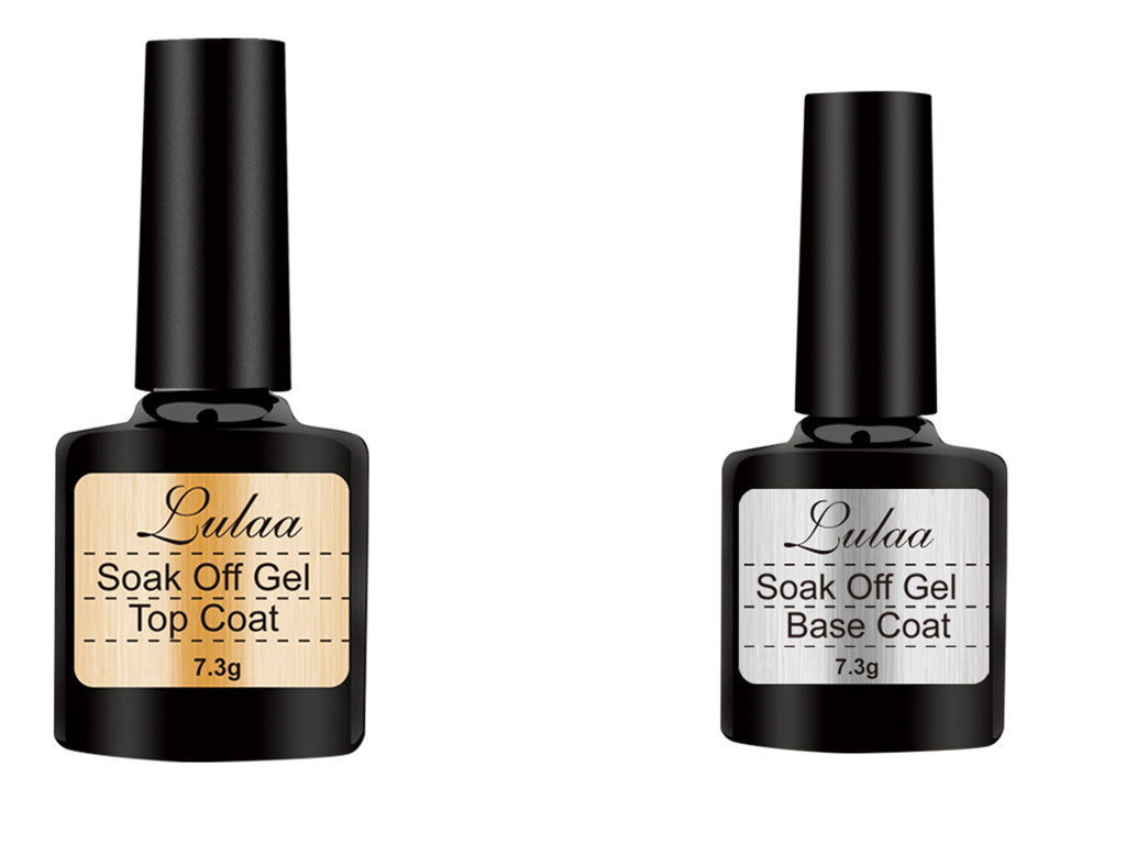 HKM-056915 Clear Waterproof Nail Polish Base Oil Reinforcement Glue - 7.5ml Sealing Layer for All Skin Types