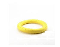 HKM-640531 Interactive EVA Rubber Dog Toy for Outdoor Play and Training - Frisbee & Pull Ring