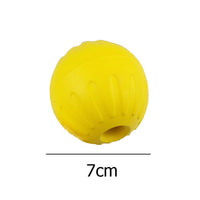 HKM-640531 Interactive EVA Rubber Dog Toy for Outdoor Play and Training - Frisbee & Pull Ring