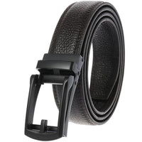 HKM-019923 Fashion Design Leather Automatic Buckle Belt with Adjustable Fit