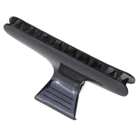 HKM-335955 Black Butterfly Hair Claw Clip - Durable Plastic for Secure Hair Hold - 8cm Length