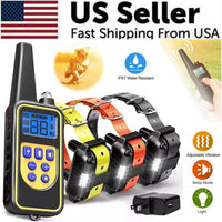 HKM-000147 Rechargeable Waterproof Remote Dog Training Collar with 3000 FT Range