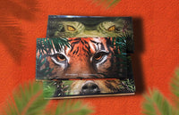 HKM-031635 Explorer Eyeshadow Palette - 12 Color Animal-Themed Shades: Piglet, Tiger, Crocodile, Ice Wolf