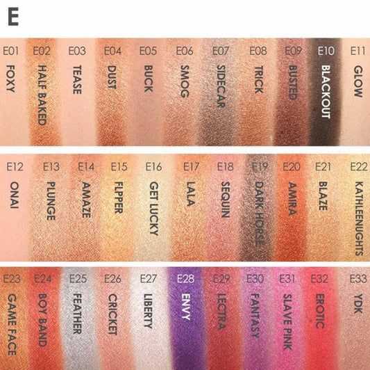 HKM-932179 Matte Nude Eye Shadow Palette with Silky Texture and Long-Lasting Finish