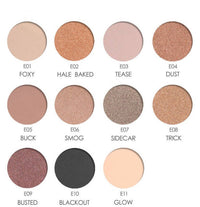 HKM-932179 Matte Nude Eye Shadow Palette with Silky Texture and Long-Lasting Finish