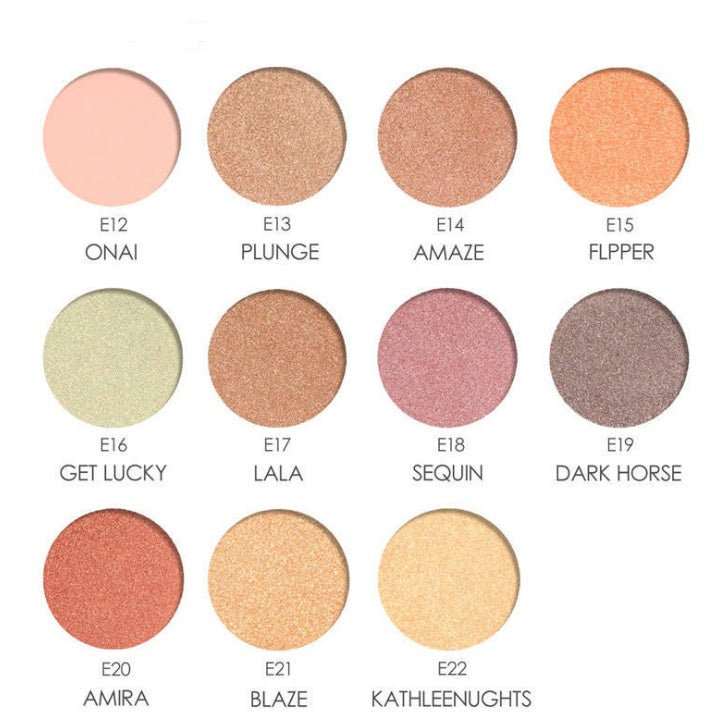 HKM-932179 Matte Nude Eye Shadow Palette with Silky Texture and Long-Lasting Finish