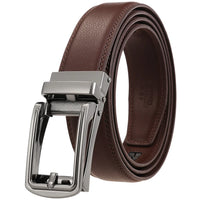 HKM-346451 Men's Leather Belt 3.0cm - Classic Design and Durable Material, Perfect for Everyday Wear