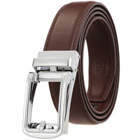 HKM-346451 Men's Leather Belt 3.0cm - Classic Design and Durable Material, Perfect for Everyday Wear