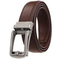 HKM-346451 Men's Leather Belt 3.0cm - Classic Design and Durable Material, Perfect for Everyday Wear