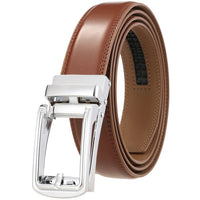 HKM-346451 Men's Leather Belt 3.0cm - Classic Design and Durable Material, Perfect for Everyday Wear