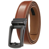 HKM-346451 Men's Leather Belt 3.0cm - Classic Design and Durable Material, Perfect for Everyday Wear