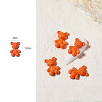 HKM-250067 Cute Cartoon Bear Nail Drill - DIY Decoration, Three-Dimensional Design in Various Colors