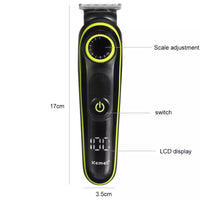 HKM-068691 Rechargeable 5-in-1 Household Electric Clippers with Multi-Cutter Heads and Accessories