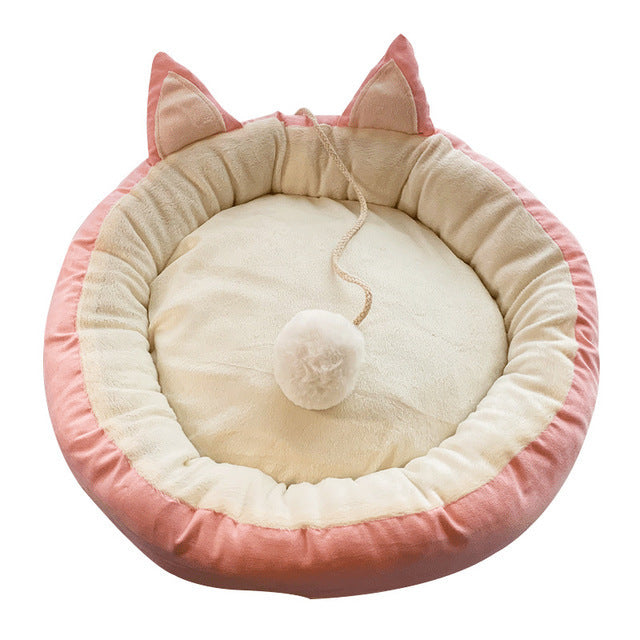 HKM-611027 Removable and Washable Small to Medium Pet Kennel in Pink and Gray