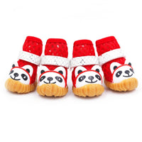 HKM-775763 Breathable Mesh Dog Shoes - Soft and Stylish Footwear for Small to Medium Dogs - Available in Red, Blue, and Pink