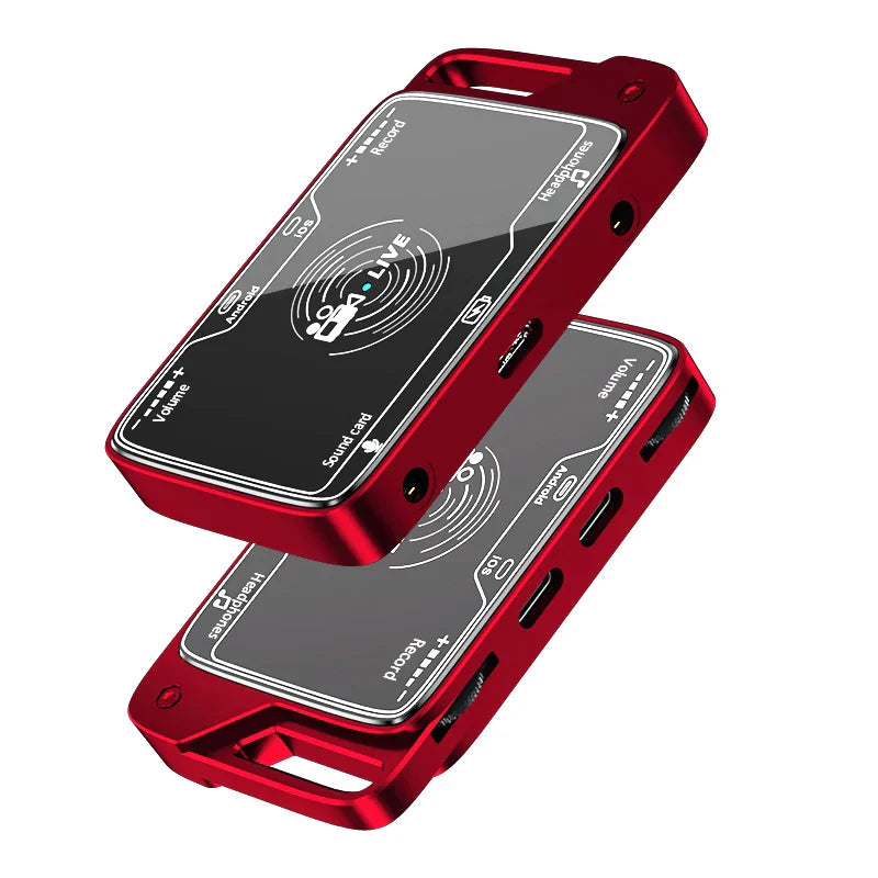 KTX-129619 USB Live Broadcast Sound Card for iPhone and Android - Streaming Audio Interface