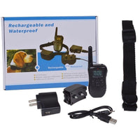 HKM-385427 Pet Training Remote Control Bark Arrester for Dogs - All Season Use, Various Plug Options Available