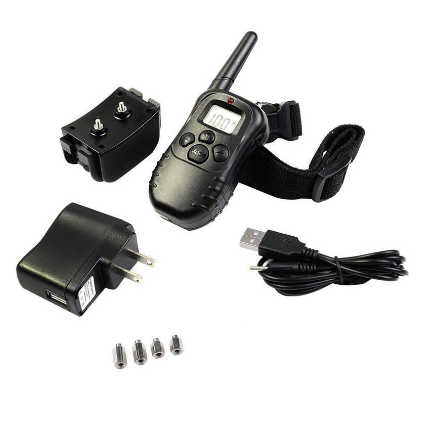 HKM-385427 Pet Training Remote Control Bark Arrester for Dogs - All Season Use, Various Plug Options Available