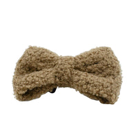 HKM-719571 Pet Necklet Set with Collar, Leash, Bow, and Vest - Brown 3-Piece and 4-Piece Options Available
