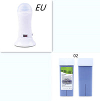 HKM-969235 Hair Removal Hot Wax Machine with 12 Color Wax and 100 Wax Papers, 40W Power