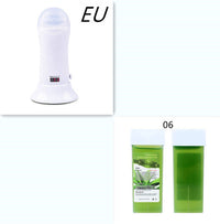 HKM-969235 Hair Removal Hot Wax Machine with 12 Color Wax and 100 Wax Papers, 40W Power