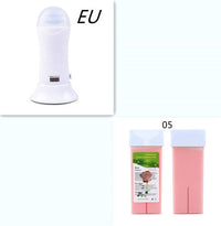 HKM-969235 Hair Removal Hot Wax Machine with 12 Color Wax and 100 Wax Papers, 40W Power