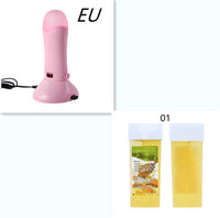 HKM-969235 Hair Removal Hot Wax Machine with 12 Color Wax and 100 Wax Papers, 40W Power