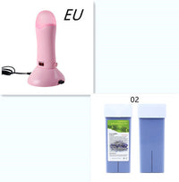 HKM-969235 Hair Removal Hot Wax Machine with 12 Color Wax and 100 Wax Papers, 40W Power