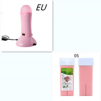 HKM-969235 Hair Removal Hot Wax Machine with 12 Color Wax and 100 Wax Papers, 40W Power