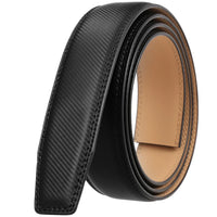 HKM-261651 Men's Casual 3.5cm Automatic Belt - LY35-3311 Adjustable Leather Style Belt