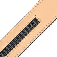 HKM-261651 Men's Casual 3.5cm Automatic Belt - LY35-3311 Adjustable Leather Style Belt
