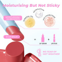 HKM-270227 Moisturizing Waterproof Lipstick in Multiple Shades for Long-Lasting Color