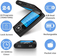 HKM-000851 Rechargeable Multi-Functional Cervical EMS Pulse Massager for Head, Neck, Back, and More