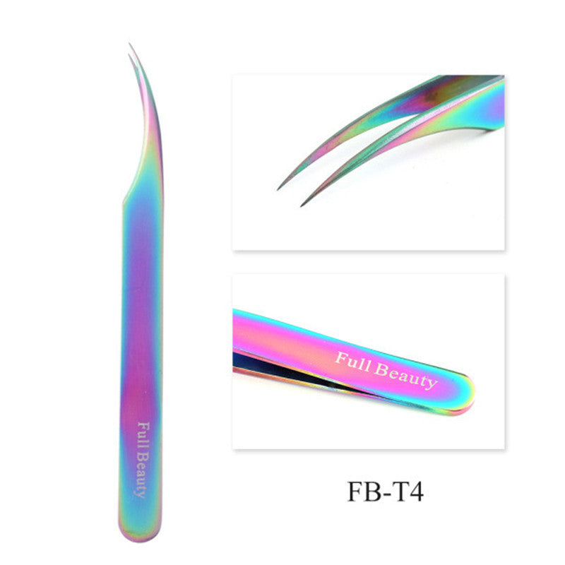 HKM-574291 Electroplated Nail Clippers with Dead Skin Fork Tweezers and Manicure Polishing Tool
