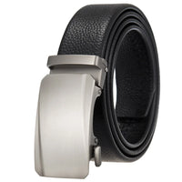 HKM-801747 Men's Stylish Black and Brown Casual Leather Belt