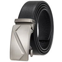 HKM-801747 Men's Stylish Black and Brown Casual Leather Belt