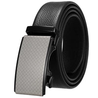 HKM-801747 Men's Stylish Black and Brown Casual Leather Belt
