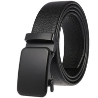 HKM-801747 Men's Stylish Black and Brown Casual Leather Belt