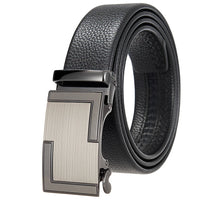 HKM-801747 Men's Stylish Black and Brown Casual Leather Belt