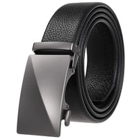 HKM-801747 Men's Stylish Black and Brown Casual Leather Belt