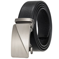 HKM-801747 Men's Stylish Black and Brown Casual Leather Belt
