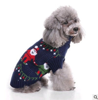 HKM-876691 Cozy Knit Turtleneck Christmas Sweater for Pets - Various Colors & Sizes Available