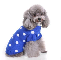 HKM-876691 Cozy Knit Turtleneck Christmas Sweater for Pets - Various Colors & Sizes Available